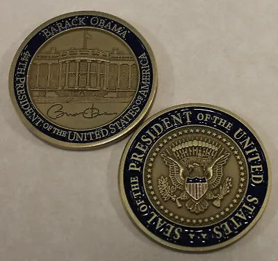 $14.95 • Buy 44th President Of The United States Barack H. Obama Challenge Coin