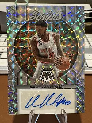 Udonis Haslem Miami Heat Auto 2022-23 Panini Mosaic Prizm Scripts Autograph • $1.29