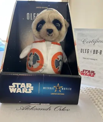 Oleg-BB-8 Meerkat Movies Star Wars Limited Editions Box/Certificate/Letter NEW • £7