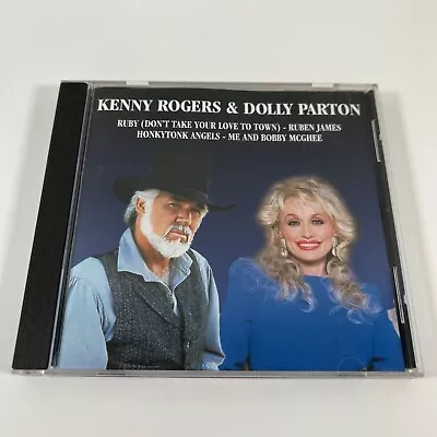 Kenny Rogers & Dolly Parton - 12 TRACK COUNTRY CD ALBUM VGC - FAST FREE POSTAGE • £4.99