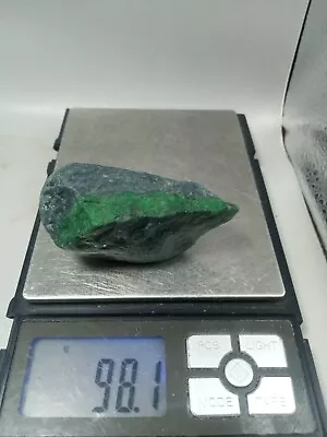 98grams Burmese Mawsitsit Jade Rough Cut 100%Authentic Natural Mawsitsit Slab • $13