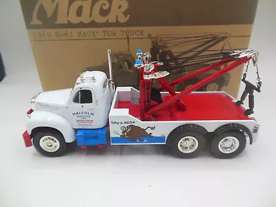 Rare First Gear 19-2226 1960 Model B-61 Mack Tow Truck Malcolm 1:34 Scale • $105.06