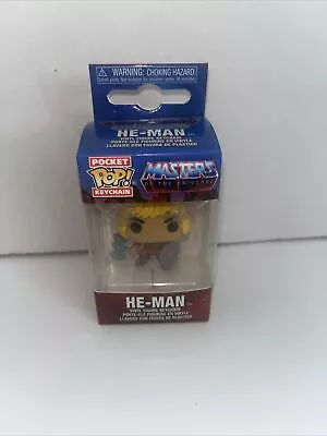 Funko POP! Pocket Pop Keychain Masters Of The Universe Vinyl Figure  He-Man • $7.99