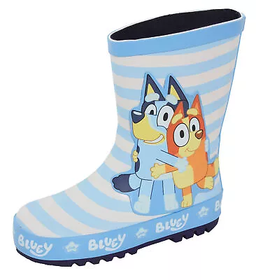 Bluey Wellies For Kids Rubber Wellington Boots Bingo Boys Girls Rain Boots Welly • £16.95