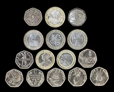 £2.99 • Buy Choose Your Coin Uncirculated Fifty Pence 50p, One Pound £1, Two Pound £2 Coins 