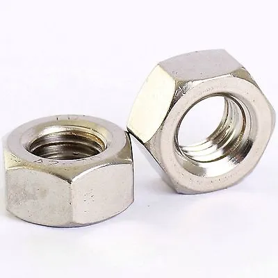 £29.29 • Buy A2 Stainless Steel Hexagon Left Hand Thread Full Nuts Hex Reverse Nut