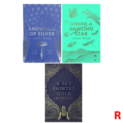 Laura Wood 3 Books Collection Set (A Sky Painted GoldUnder A Dancing Star) NEW • £18.99