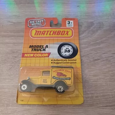 Matchbox 1/64 Diecast Super Spin Car Wash Damaged MB38 Yellow Model A Truck • $8