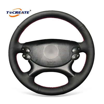 PU Leather Steering Wheel Cover For Benz E-Class W211 CLS G55 AMG SL CLK #0502 • $27.99