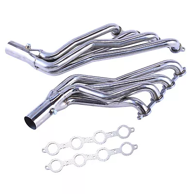 Long Tube Headers 1 3/4  Conversion Swap For Chevy C10 LS Truck LS1 LS2 LS3 LS6 • $222.72