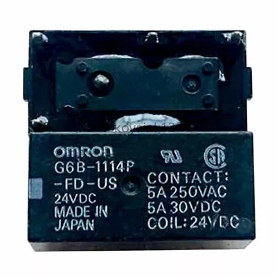 1x 2x 5x 10x Omron Relay G6B-1114P-FD-US-24VDC 5A 4Pins • $6.99