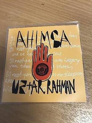 U2 & Ar Rahman - Ahimsa - Org Ver' Brand New Offical Brazilian Cd Promo • £7.99