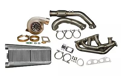 RSX EP3 K Series K20 K24 Turbo Sidewinder Manifold Intercooler GT35 T3 .82 DC5 • $2277.37