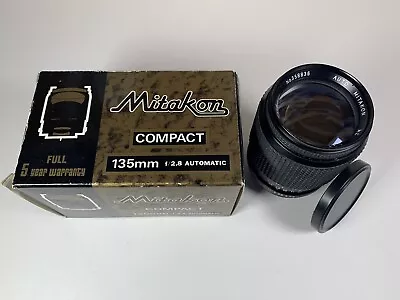 Boxed Mitakon Automatic 135mm Lens F/2.8 For Pentax / Praktica M42 X1 -Excellent • £59.99