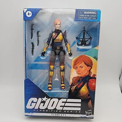 Hasbro Gi Joe Classified 6  Scarlett Action Figure • $19.95