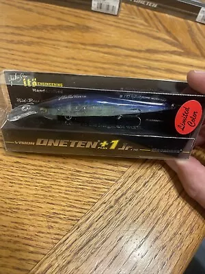 Megabass Vision 110JR Plus 1 BASS MASTER CLASSIC GP Pro Blue Secret VERY RARE • $39.99