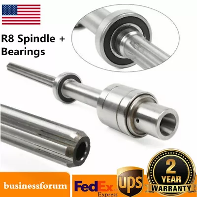 High Quality R8 Spindle + Bearing Assembly For 3# 4# Milling Machine • $112.80