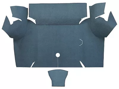 1967-1968 Ford Mustang Trunk Mat - Nylon | Fits: Coupe Trunk Kit Floor Only • $126.95