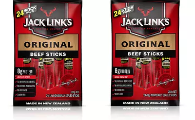  Jack Link's Original Beef Sticks 576g (2x 288g) Made In New Zealand Beef Jerky • $42.88