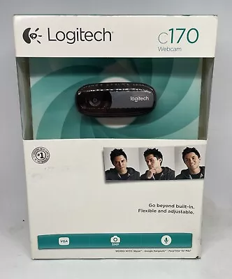 Logitech C170 Webcam New In Sealed Box • $34.47