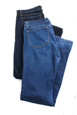 J Brand Women's Midrise Dark Wash Five Pockets Skinny Denim Pant Size 28 Lot 2 • $42.69
