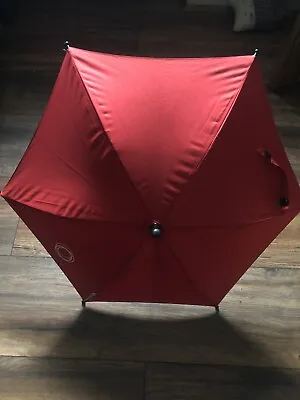 £24.99 • Buy Bugaboo Cameleon 1 2 3  Red Parasol  Sunshade Umbrella With Clip