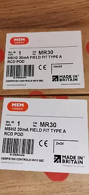 Eaton MR30 Memshield 2 RCBO Pod X 2 • £100