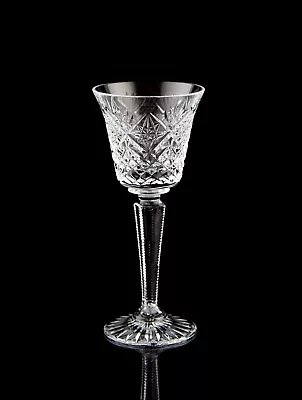 Vintage Elegant Cordial Glass Fan & Star Cut Stemware • $24.95