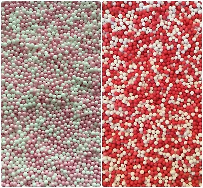 £2.99 • Buy Cupcake Sprinkles Valentines Day 100s & 1000s Mix Edible Cake Topper Decorations