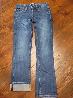 CAbi #513 Brando Boyfriend Straight Leg Jeans Size 4 • $24.99