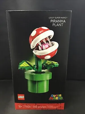 Authentic LEGO Super Mario PIRANHA PLANT (71426) 540 Pieces Brand New Sealed • $40