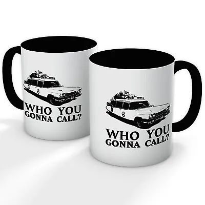 Ghost Car Ecto-1 Who You Gonna Call? Theme Tune Busters Mug Cup All Cols • $30.93