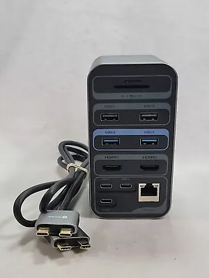 TOBENONE 15-in-2 Docking Station With Power Delivery 65W MacBook Pro/Air ONLY • $54.95