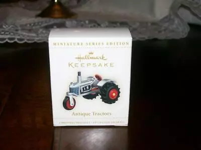 Hallmark Antique Tractors #10 Series 2006 Miniature Christmas Keepsake Ornaments • $1