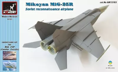 1/72 Mikoyan MiG-25R Reconnaissance Plane Conversion Set For Condor/Zvezda Kits • $29.79