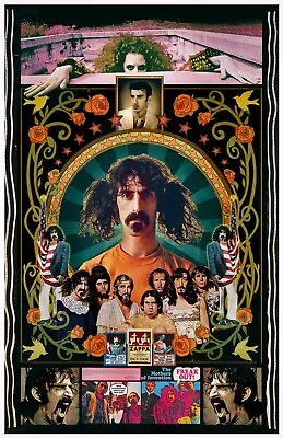  ZAPPA  Tribute Poster - 11x17  - Vivid Colors! • $15