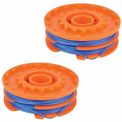 2 X ALM Trimmer Spool & Line WX100 For Qualcast GT25 350w GT30 450w Strimmers • £6.95