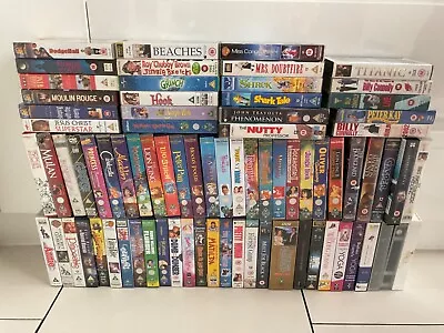 Various Vintage VHS Films Video Movies CHOOSE ANY 3 FOR LESS THAN £10 Pick & Mix • £6.99