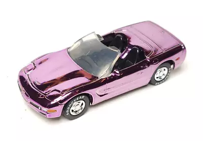 Johnny Lightning Loose 1998 C5 Corvette Convertible First Shot Purple Chrome • $12
