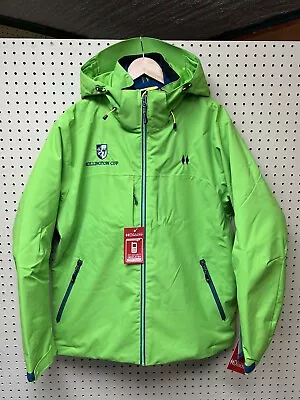 Double Diamond FIS Killington World Cup Green Orbit Zip Ski Jacket Medium M NWT • $151.20