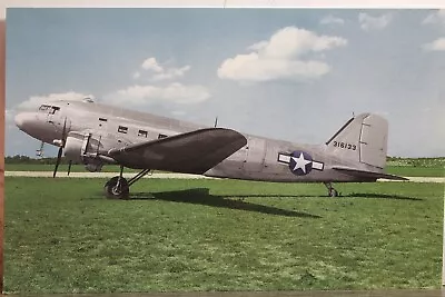 Military Air Force Douglas DC-3 C-47 Postcard Old Vintage Card View Standard PC • $0.50