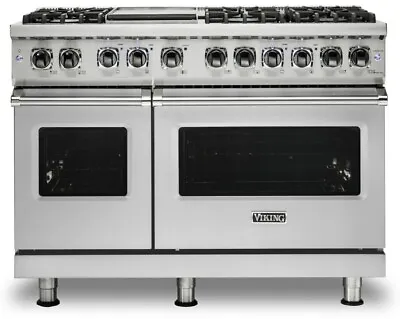 NIB Viking VDR5486GSS - 48  Dual Fuel Range 6 Burners + Griddle - 5 Series SS • $12500