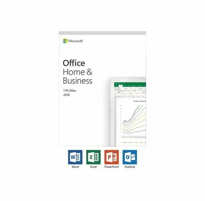 Genuine Microsoft Office 2019 Home & Business 1 User Windows 10 Mac OS • £239.99