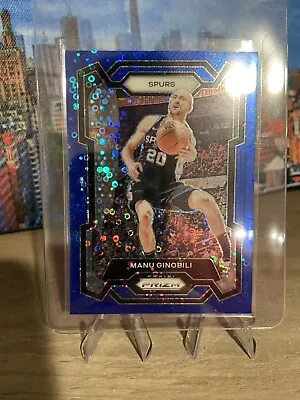 2023-24 Panini Prizm Fast Break MANU GINOBILI #190 Blue Disco Parallel /150 JA56 • $8.55