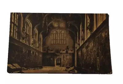 Hampton Court Palace The Great Hall  Vintage Postcard London • £2.45