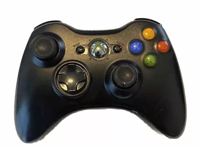 Official Microsoft Xbox 360 & Windows Black Wireless Controller 1403 OEM Gamepad • $34.99