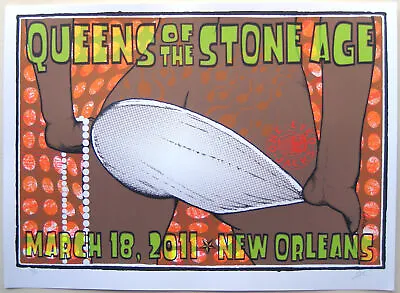 Queens Of The Stone Age Concert Poster New Orleans • $113.75