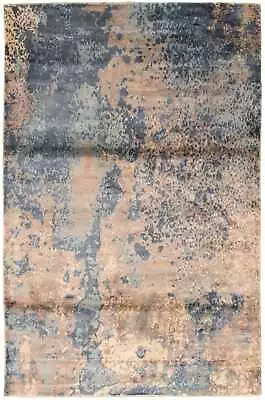 Traditional Hand Loomed Oriental Carpet 5'0  X 7'8  Viscose Area Rug • $379.20