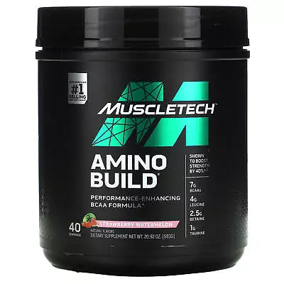 2 X Muscletech Amino Build Strawberry Watermelon 20.92 Oz (593 G) • $88.24