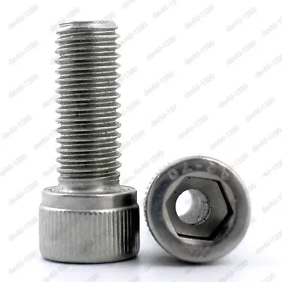 M6 M8 M10 M12 M14 Stainless Steel Allen Hex Socket Head Cap Hollow Screws Bolt • $12.71